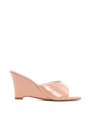 Tamanco Anabela Tira Única - Nude SDI-11894 - NU