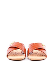 Rasteira Comfort Tiras Cruzadas Detalhe CF - Castor SDI-11988 - CS