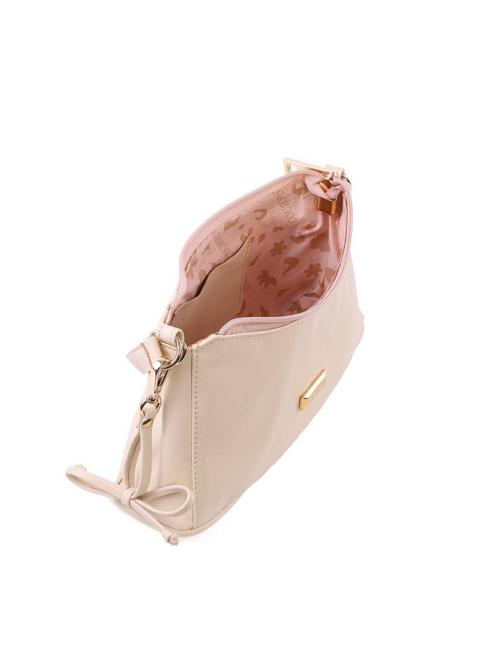 Bolsa Tote Pequena com Laço - Nude BSI-6456 - NU