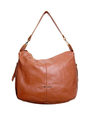 Bolsa Feminina Hobo Tiracolo Couro Castor BSI-5704 - CS