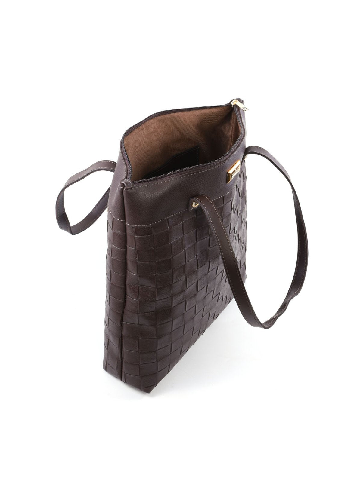Bolsa Shopper Tiracolo com Tressê e Esferas nas Alças BSI-6553 - CA