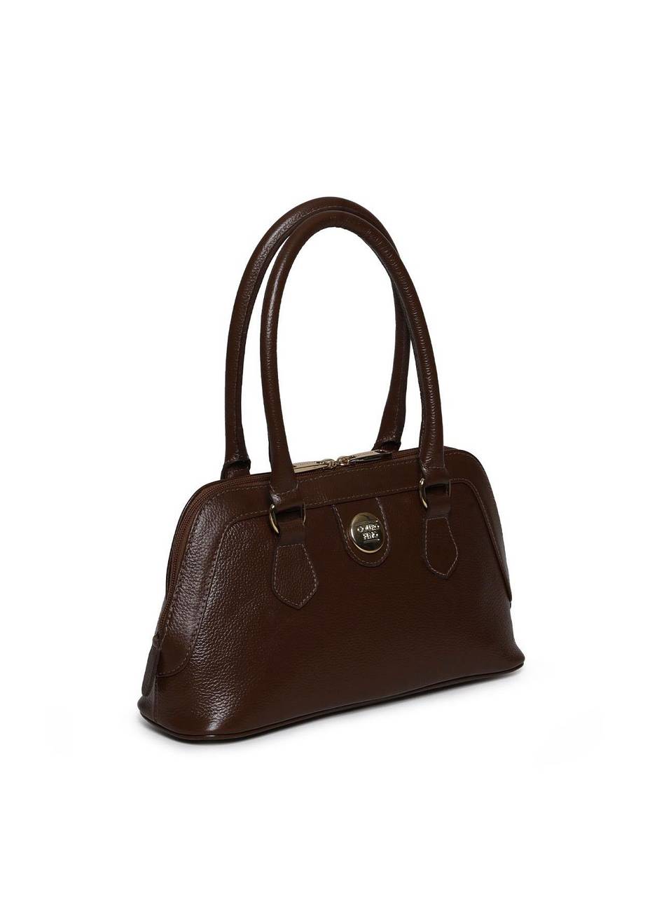 Bolsa Tote Média Couro Alça Dupla - Cacau BSI-5898 - CA