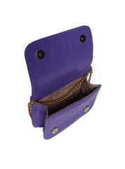 Bolsa Clutch Corrente Pequena Roxa BSI-5486 - RO
