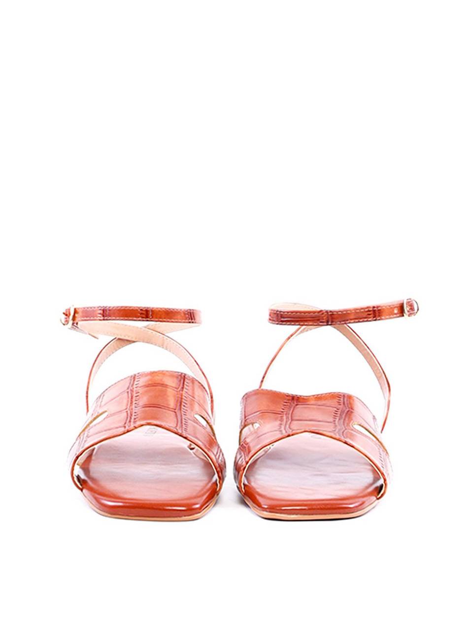 Rasteira Recorte H Fecho Fivela - Castor SDI-11987 - CS