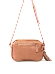 Bolsa Feminina Clutch Pequena Couro Nude BSI-5731 - NU
