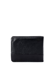 Carteira Masculina Clássica Couro Aberta Porta-cartão Preta CAI-633 - PR