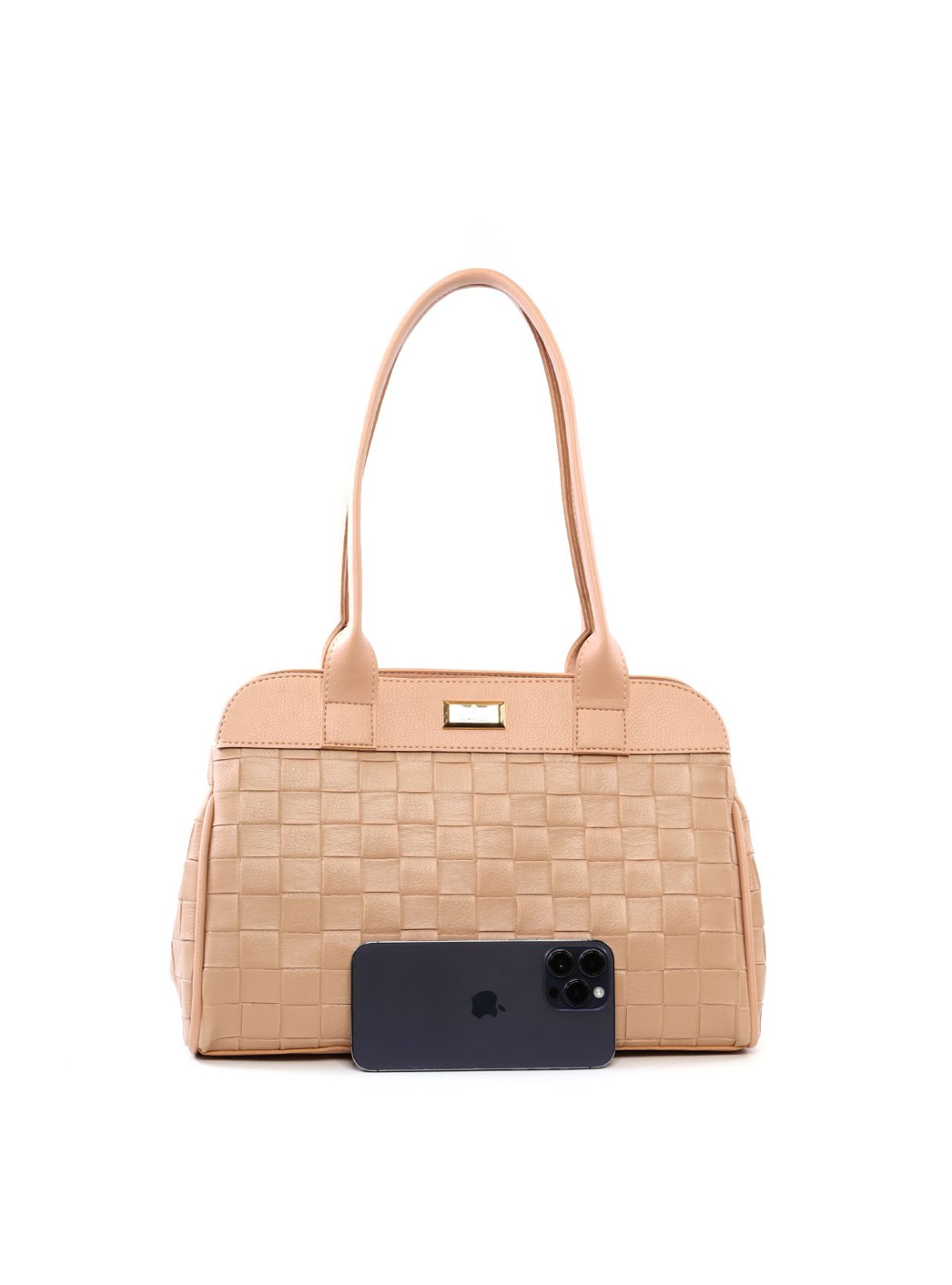 Bolsa Tote de Mão com Detalhe em Recortes BSI-6510 - NU
