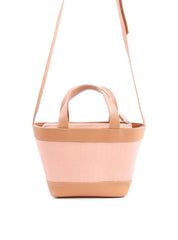 Bolsa Tote com Alça Dupla Geométrica - Nude BSI-6061 - NU