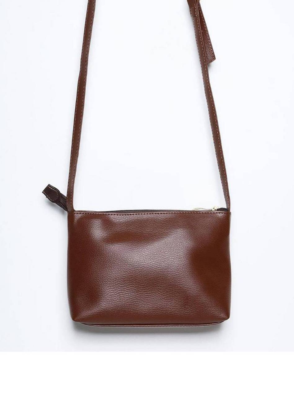 Bolsa Clutch Transversal Pequena Cacau BSI-5828 - CA