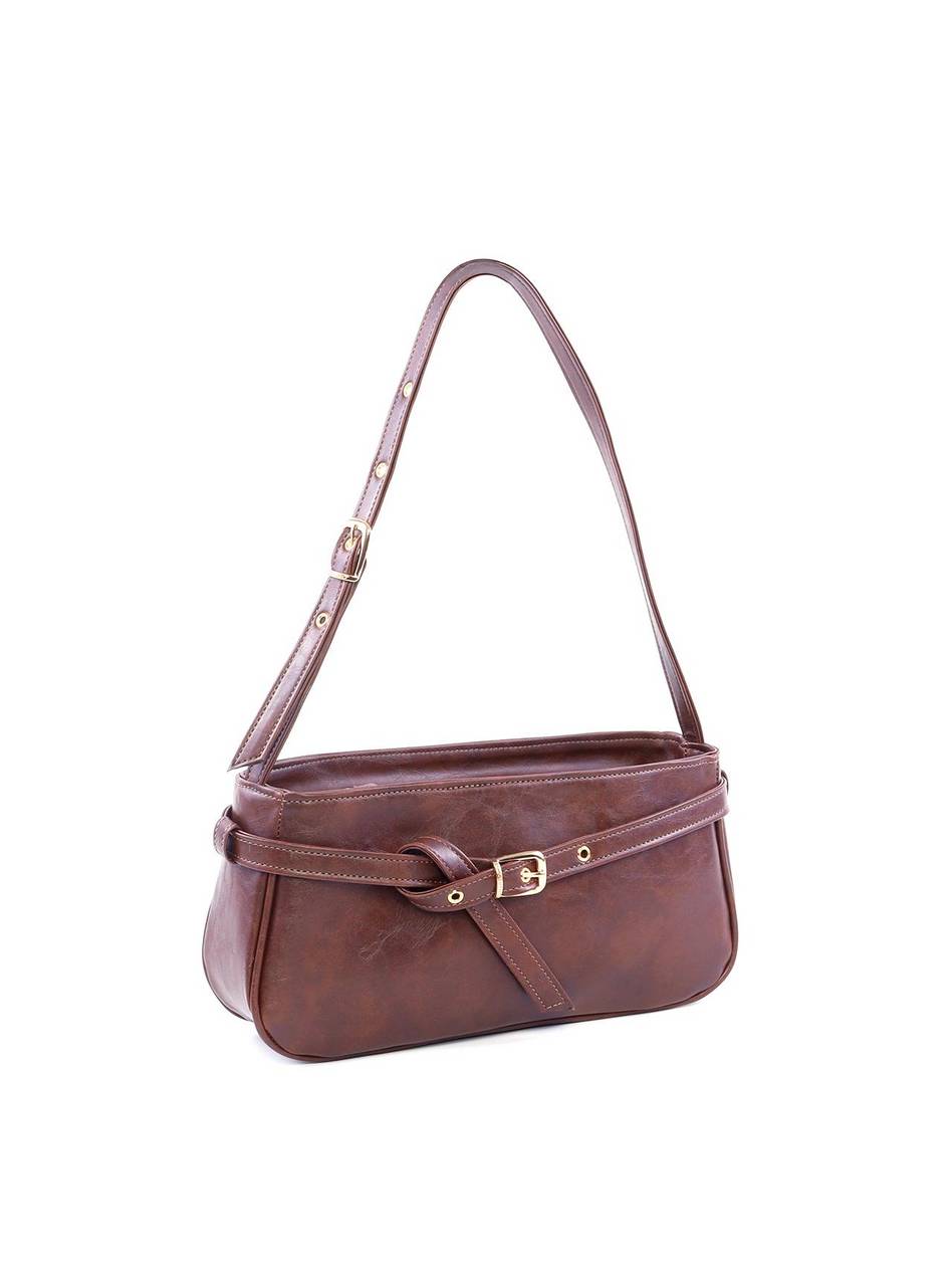 Bolsa Baguete com Detalhe de Cinto - Cacau BSI-6151 - CA
