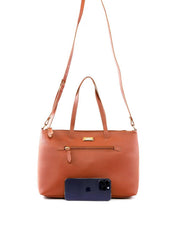 Bolsa Tote Transversal com Bolso Frontal - Castor BSI-6057 - CS