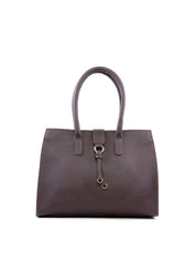 Bolsa Tote com Enfeite Meia Argola - Cacau BSI-6227 - CA