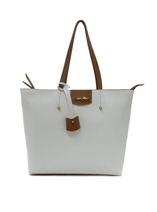 Bolsa Shopper Grande Tiracolo Branca BSI-5090 - BR