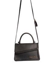 Bolsa Carteiro Transversal Lisa Preta BSI-5800 - PR