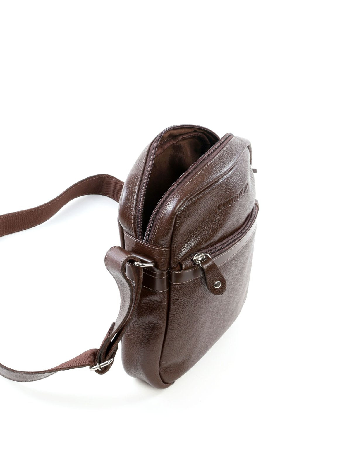 Bolsa Tiracolo Unissex com Bolso Frontal BSI-6515 - CA