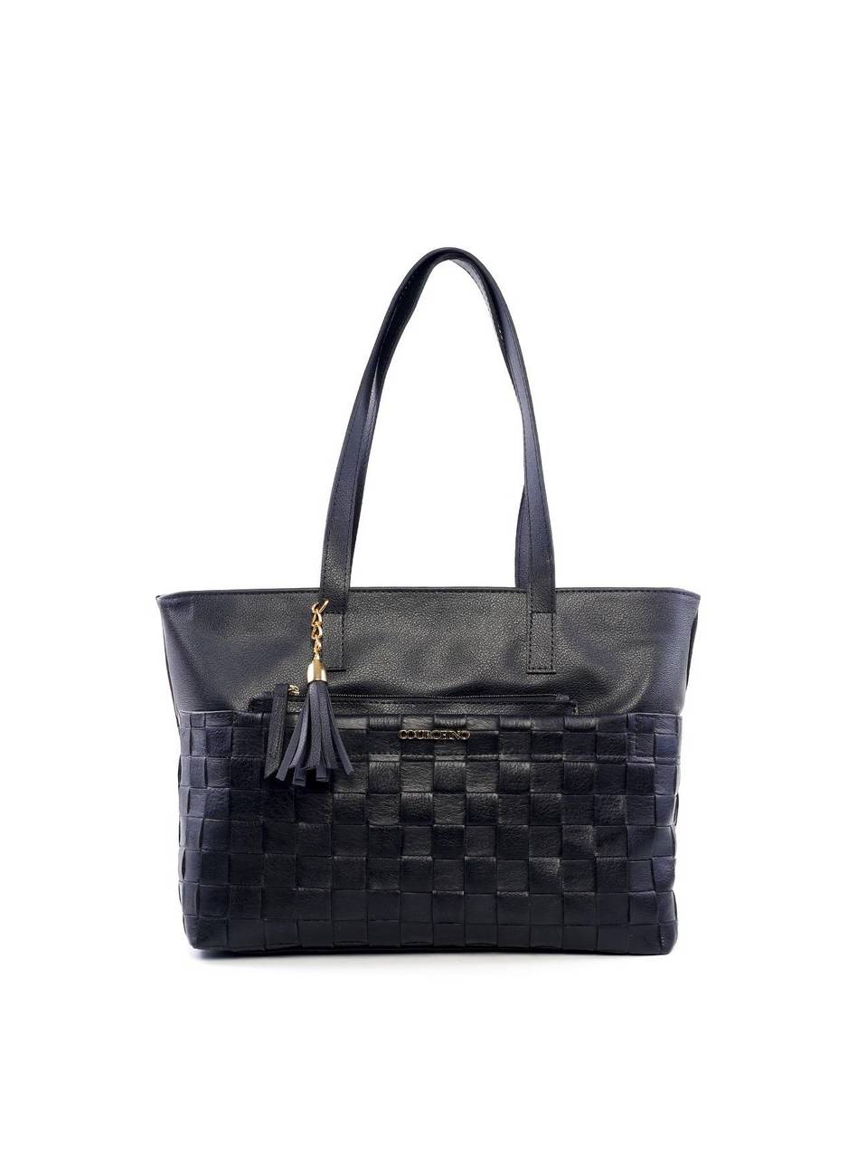 Bolsa Shopper com Bolso Removível - Preta BSI-6169 - PR