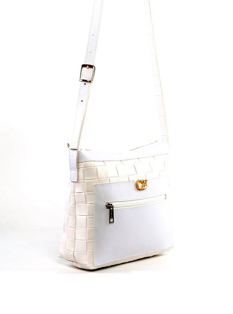 Bolsa Tote Transversal Quadrada - Branca BSI-6355 - BR