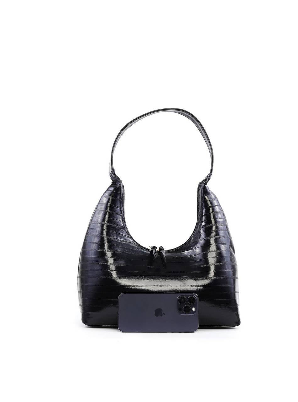 Bolsa Hobo Alça Alongada - Preta BSI-6385 - PR