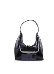 Bolsa Hobo Alça Alongada - Preta BSI-6385 - PR