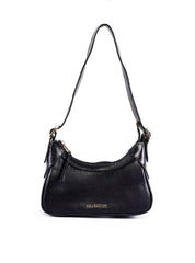 Bolsa Baguete com Fivelas Laterais - Preta BSI-6353 - PR