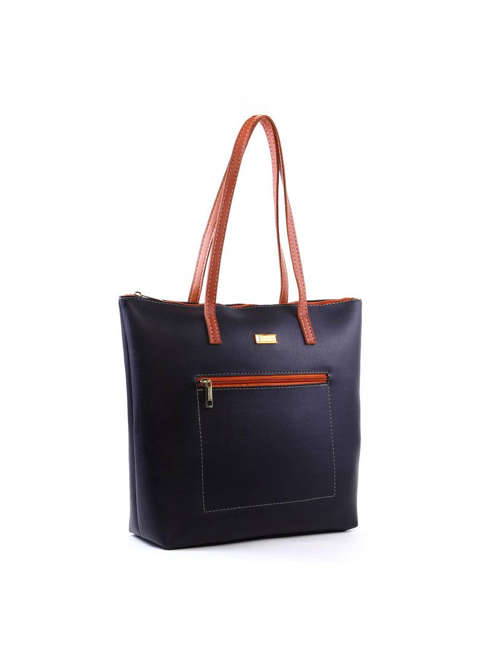 Bolsa Shopper com Bolso Frontal - Preta BSI-6361 - PR