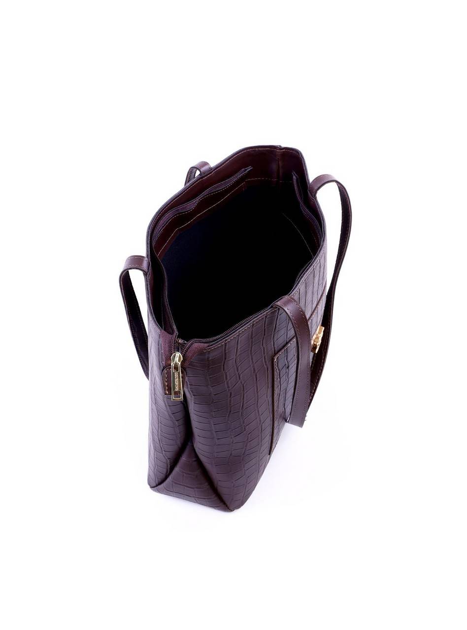 Bolsa Shopper Tiracolo com Bolso Frontal - Cacau BSI-6307 - CA