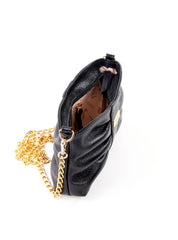Clutch Drapeada com Alça Corrente BSI-6540 - PR