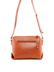 Bolsa Transversal Média com Detalhe Croco - Castor BSI-6488 - CS