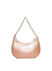 Bolsa Hobo Pequena Transversal Couro Nude BSI-5850 - NU
