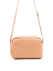 Bolsa Bag Transversal com Bolso Frontal - Nude BSI-6052 - NU