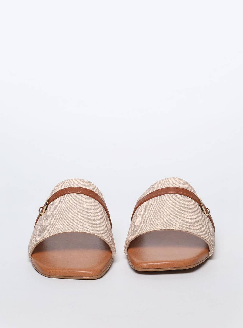 Sandália Feminina Rasteira Slide Castor SDI-11543 - CS