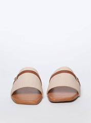 Sandália Feminina Rasteira Slide Castor SDI-11543 - CS