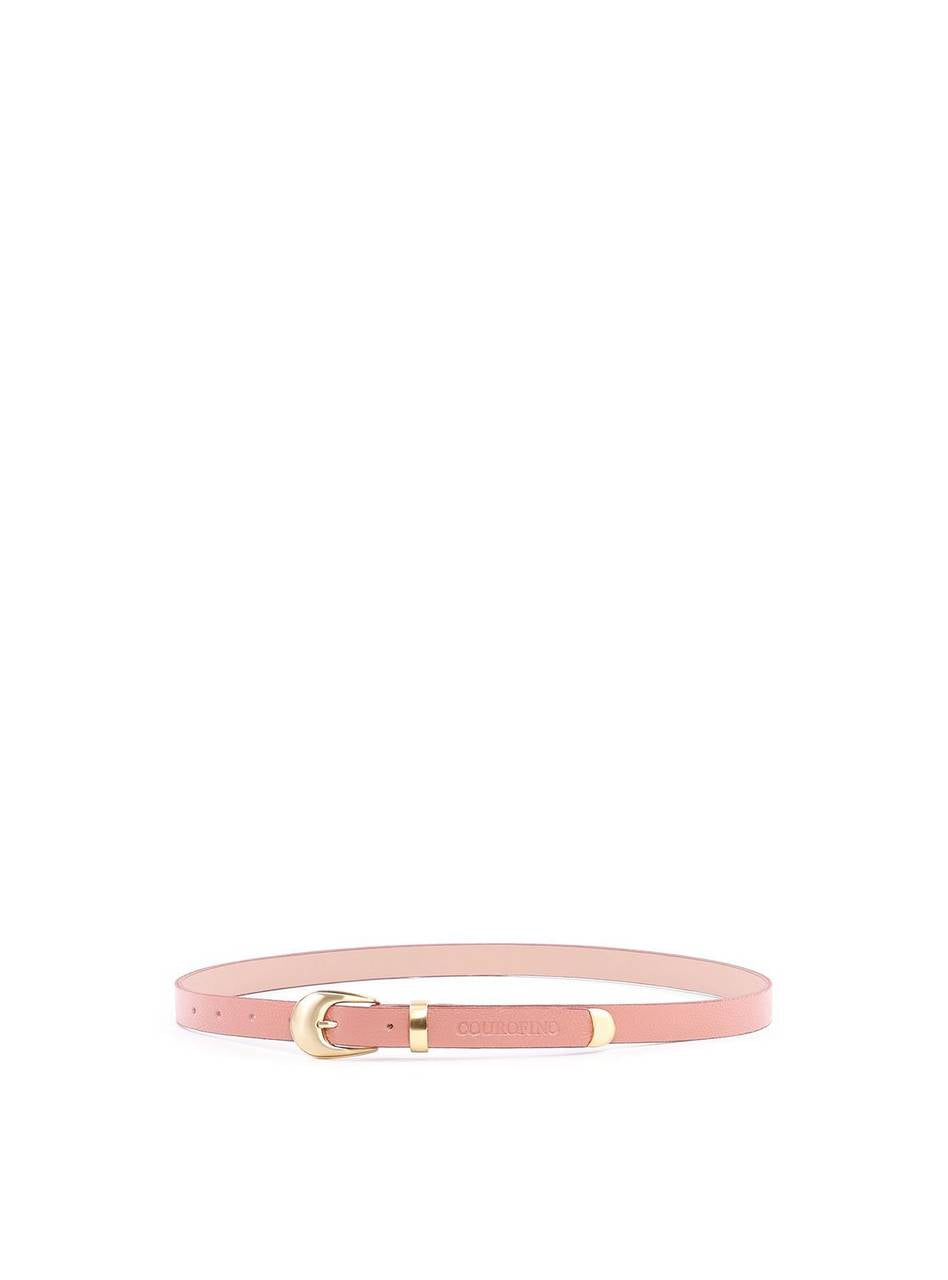 Cinto Feminino com Fivela Arredondada - Nude CTI-1006 - NU