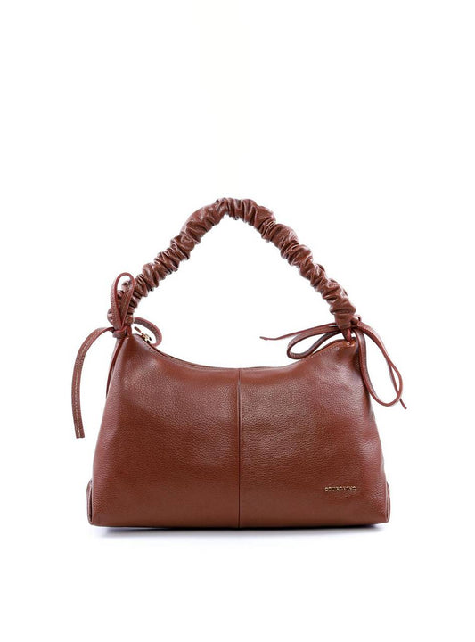 Bolsa Hobo de Mão com Alça Franzida - Castor BSI-6009 - CS