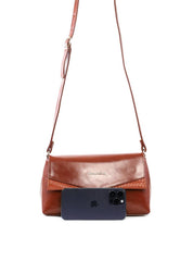 Bolsa Satchel Média Tampa com Recortes - Castor BSI-6484 - CS