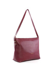 Bolsa Hobo Tiracolo com Passadores - Vinho BSI-5939 - VI