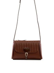 Bolsa Bag Transversal Média com Fivela - Cacau BSI-6418 - CA