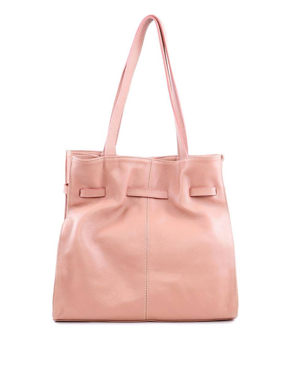 Bolsa Bucket Tiracolo com Detalhe de Cinto - Nude BSI-6021 - NU