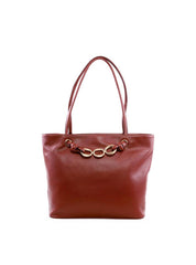 Bolsa Tote Tiracolo com Elos - Cacau BSI-6289 - CA