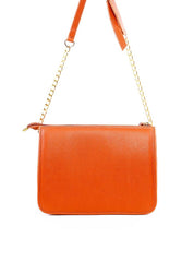 Bolsa Tote Transversal com Corrente - Cacau BSI-6276 - CA