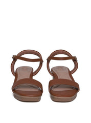 Sandália Anabela Tira Única Confort - Castor SDI-11655 - CS