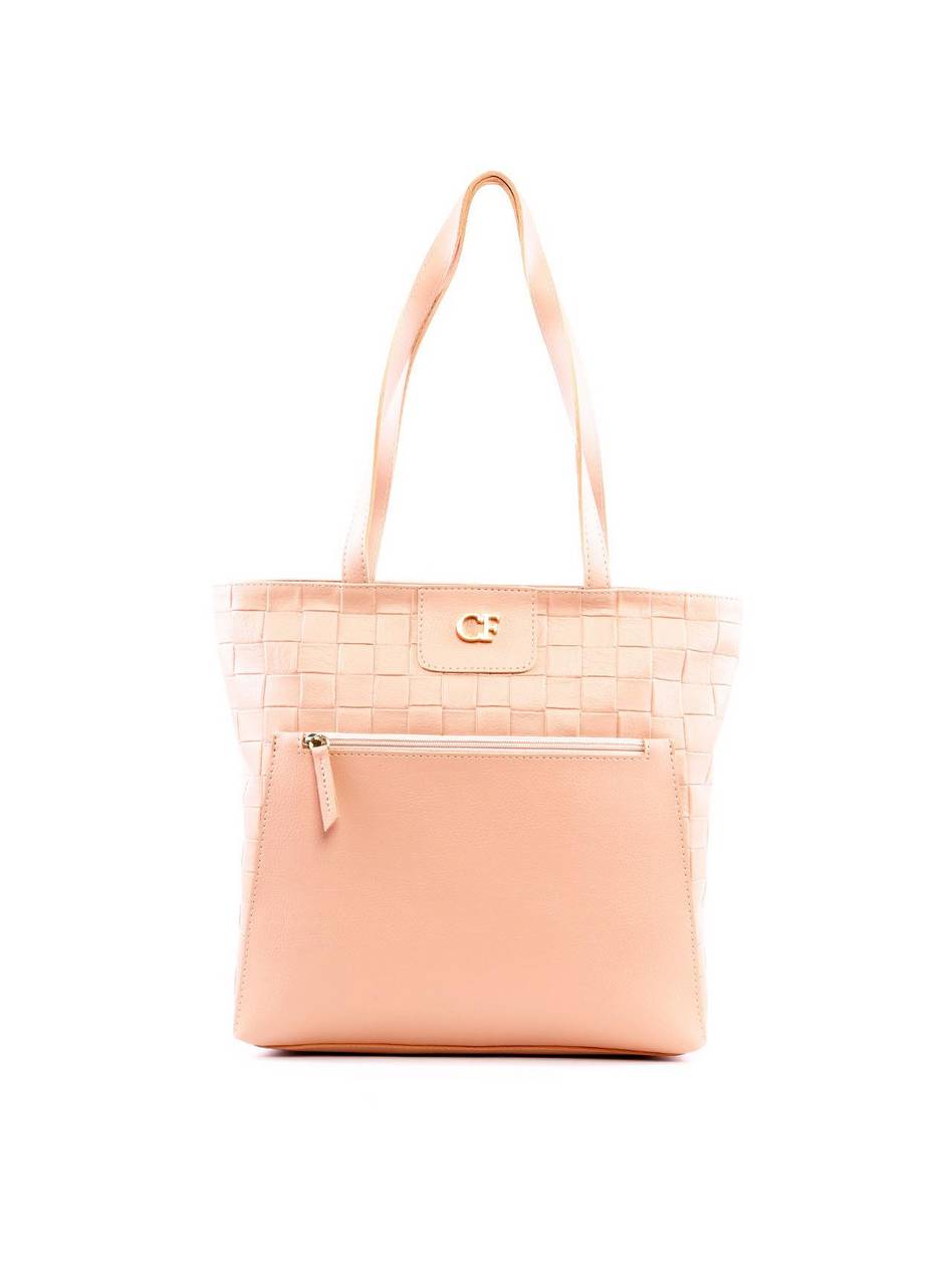 Bolsa Shopper Quadrada - Nude BSI-6314 - NU