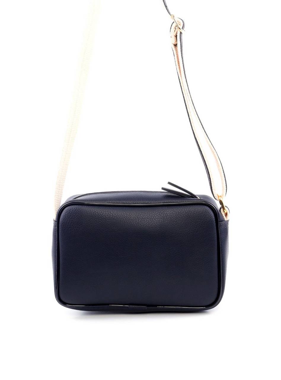 Bolsa Bag com Costura Frontal - Preta BSI-6120 - PR