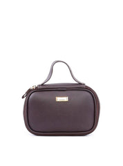 Necessaire Quadrada com Alça de Mão - Cacau NSI-158 - CA