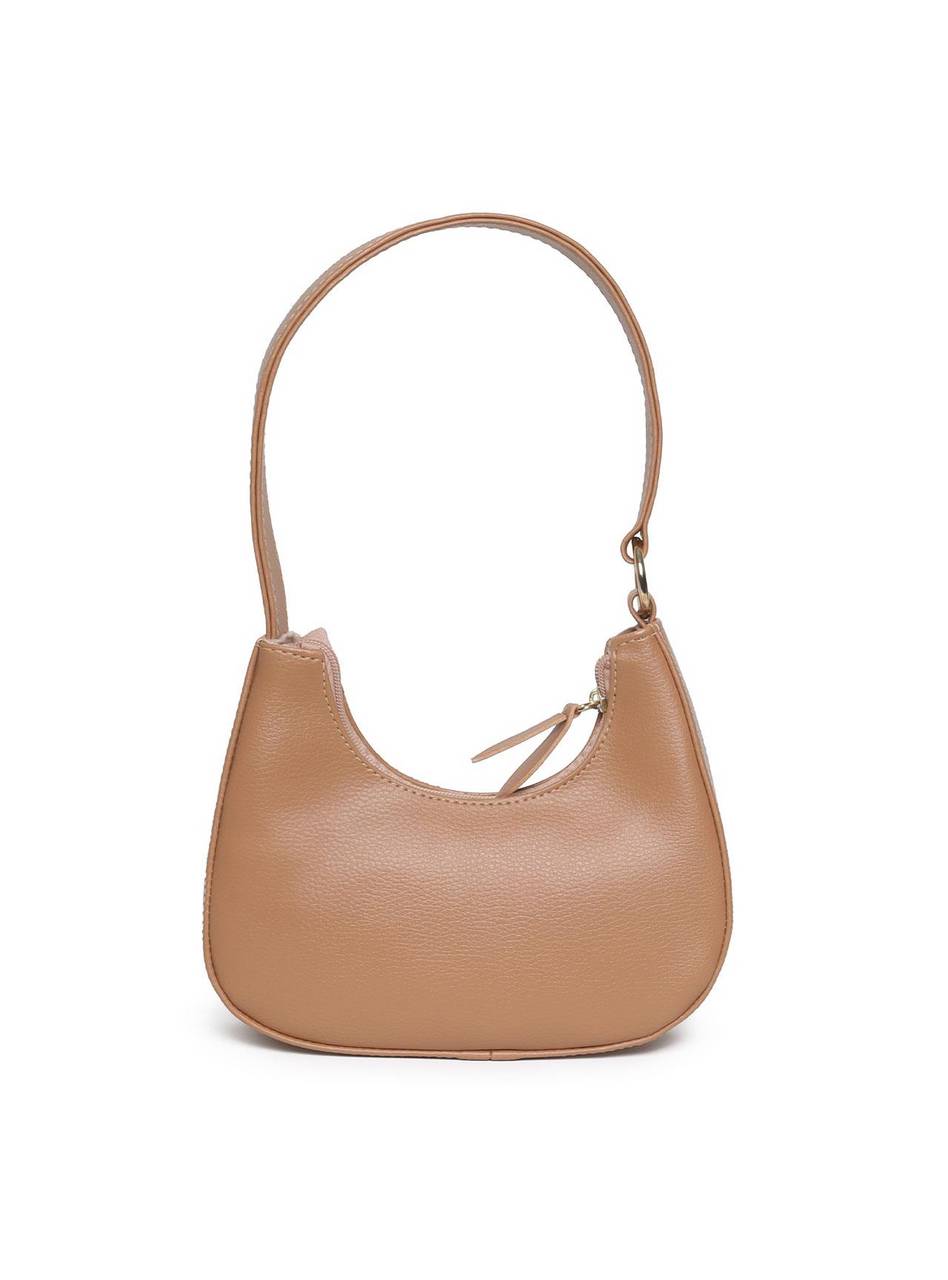 Bolsa Feminina Hobo Tiracolo Pequena Nude BSI-5891 - NU