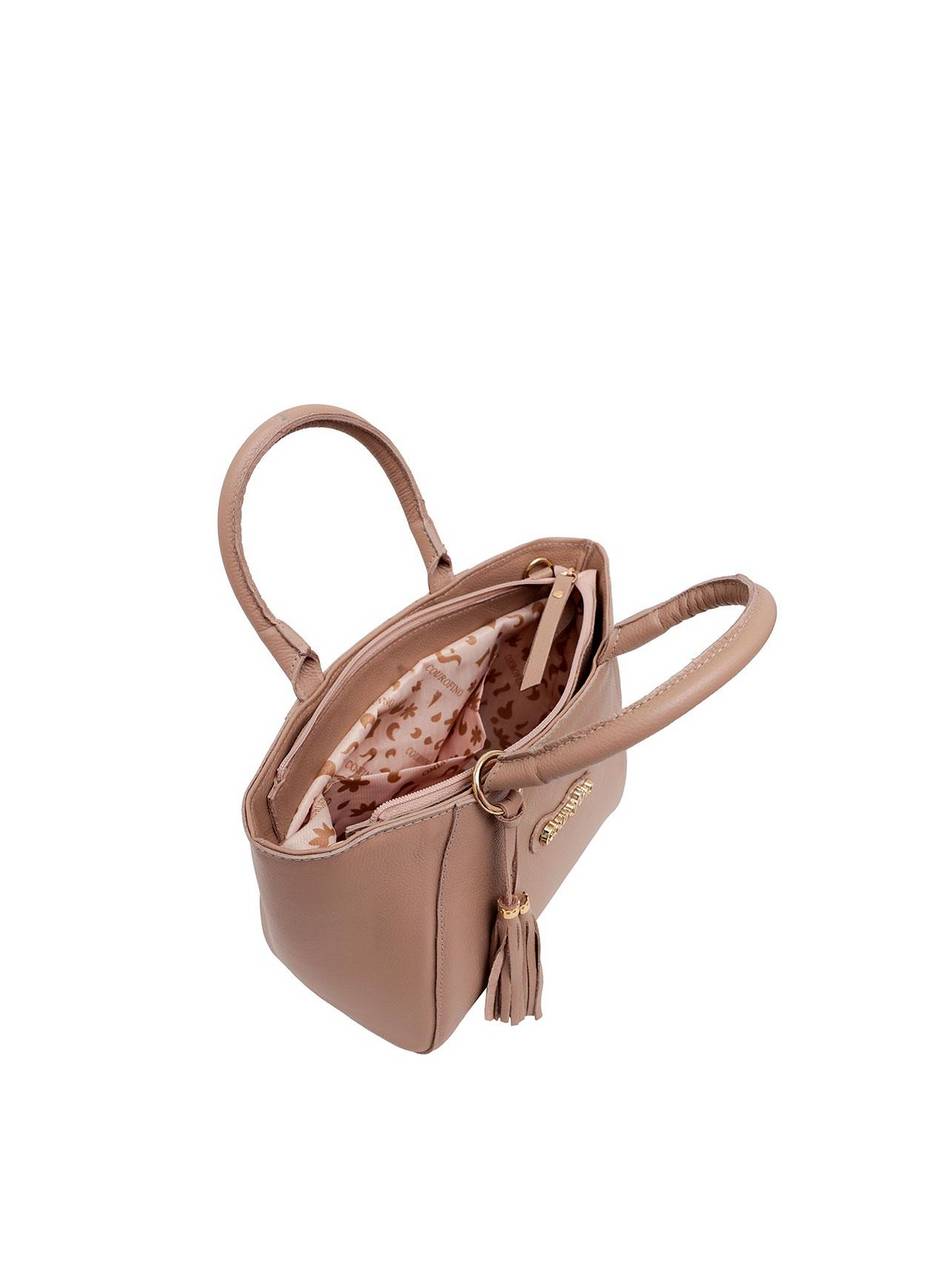 Bolsa Tote Média Coro Duas Vassourinhas Nude BSI-5169 - NU