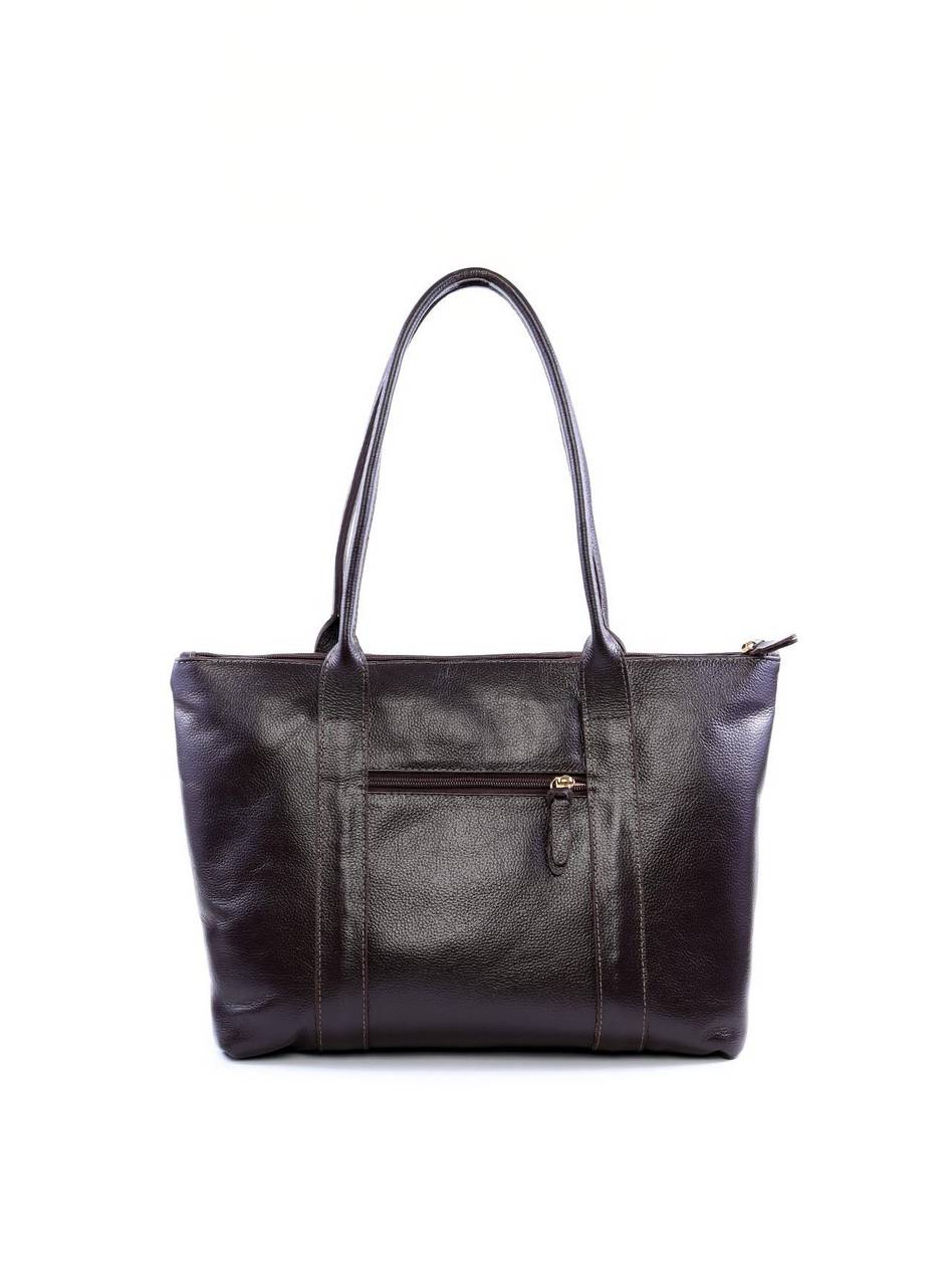 Bolsa Tote com Big Charm e Mini Bolsa - Cacau BSI-6049 - CA