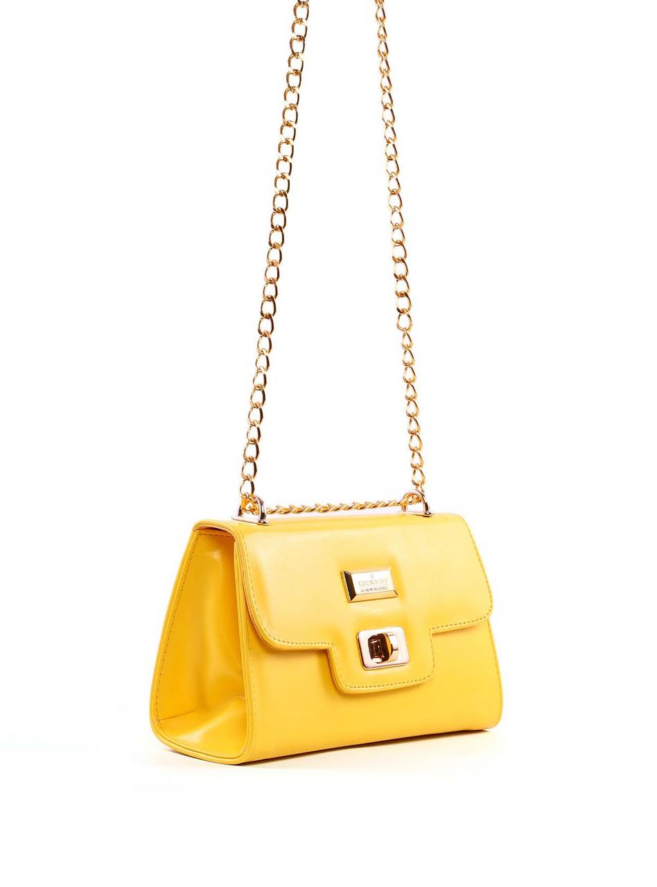 Bolsa Clutch Corrente Pequena - Amarela BSI-5544 - AM