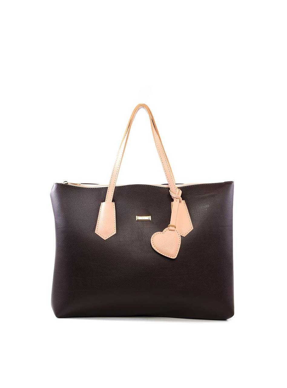 Bolsa Shopper Bag Charm Coração - Cacau BSI-6413 - CA