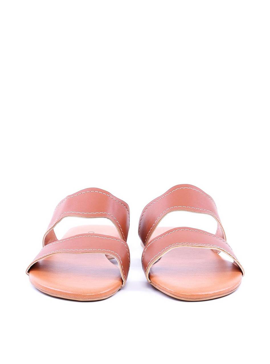 Sandália Rasteira com Tiras Onduladas - Castor SDI-11706 - CS